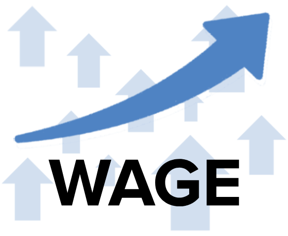 Higher wage graphic
